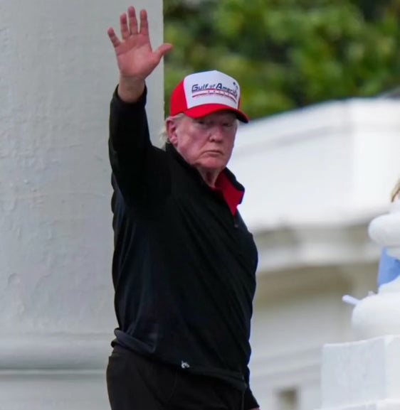 Gulf of America Trump Hat - Seen on President Trump 4/20/2025 Easter